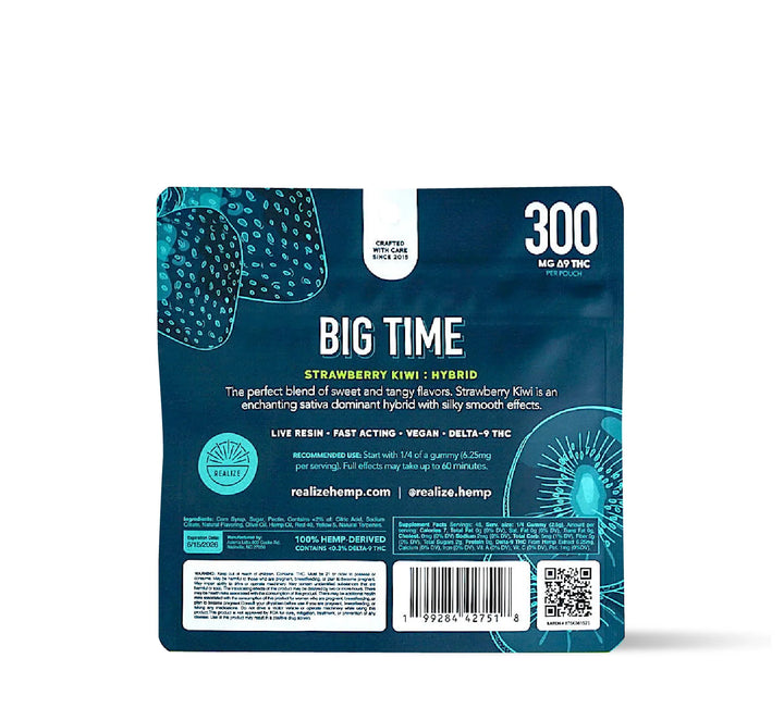 Big Time Gummies - Strawberry Kiwi