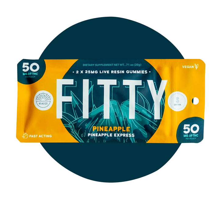 Fitty Gummies, Pineapple Express (Pineapple)