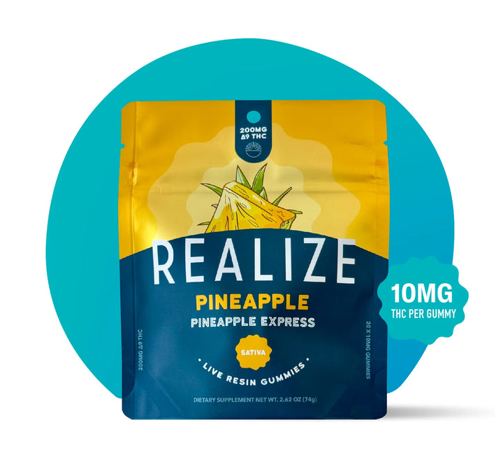 Realize Live Resin Gummies, Pineapple - Pineapple Express