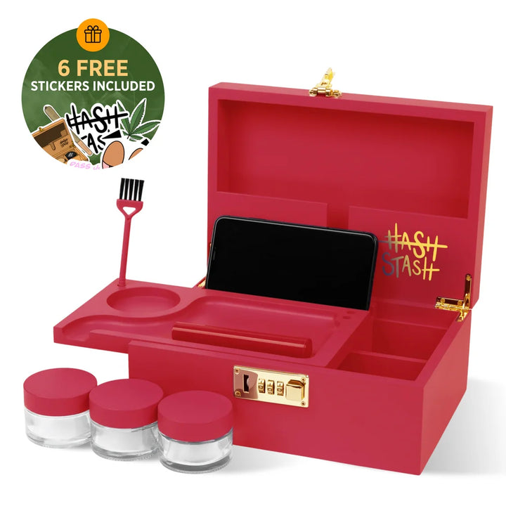 HashStash OG Stash Box (Red)