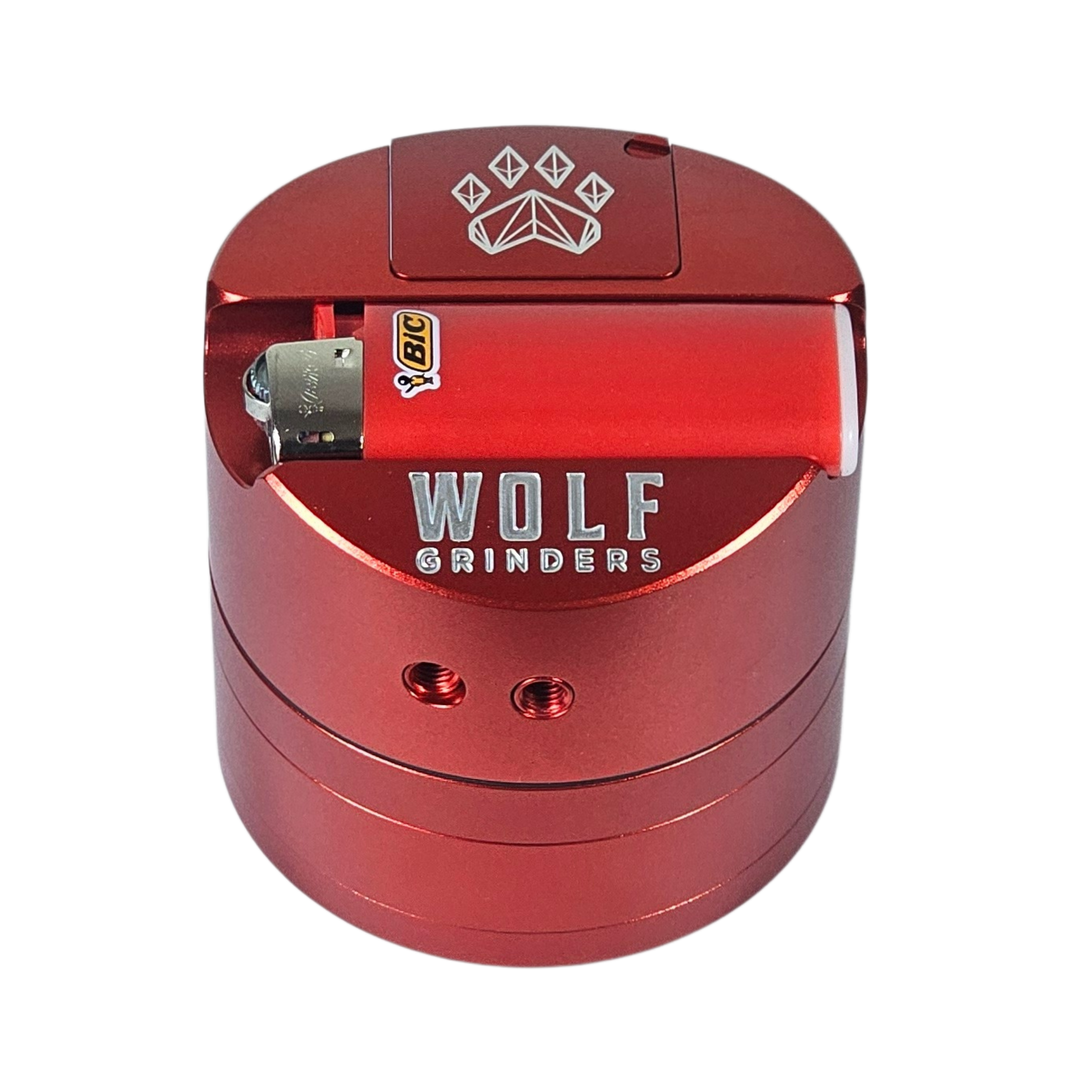 Combo Crusher Wolf grinders Red