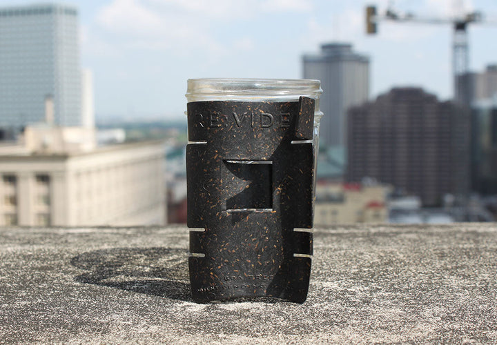 RE:STASH JAR 8oz Happy Leaf (+Re:vider & Boveda Pack)