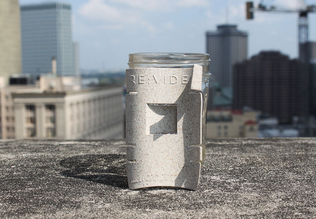 RE:STASH JAR 8oz Pink Dolphin Tie-Dye (+Re:vider)