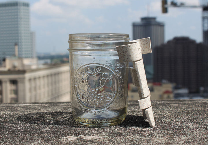 RE:STASH JAR 8oz Pink Dolphin Tie-Dye (+Re:vider)