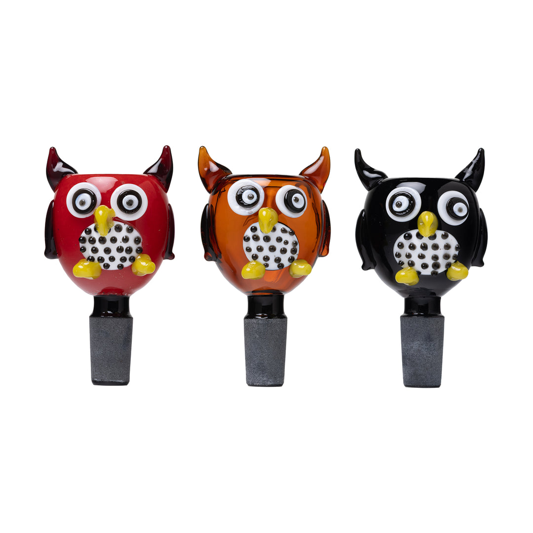 Human Grade Owl Bowls (14mm) (3-Pack)