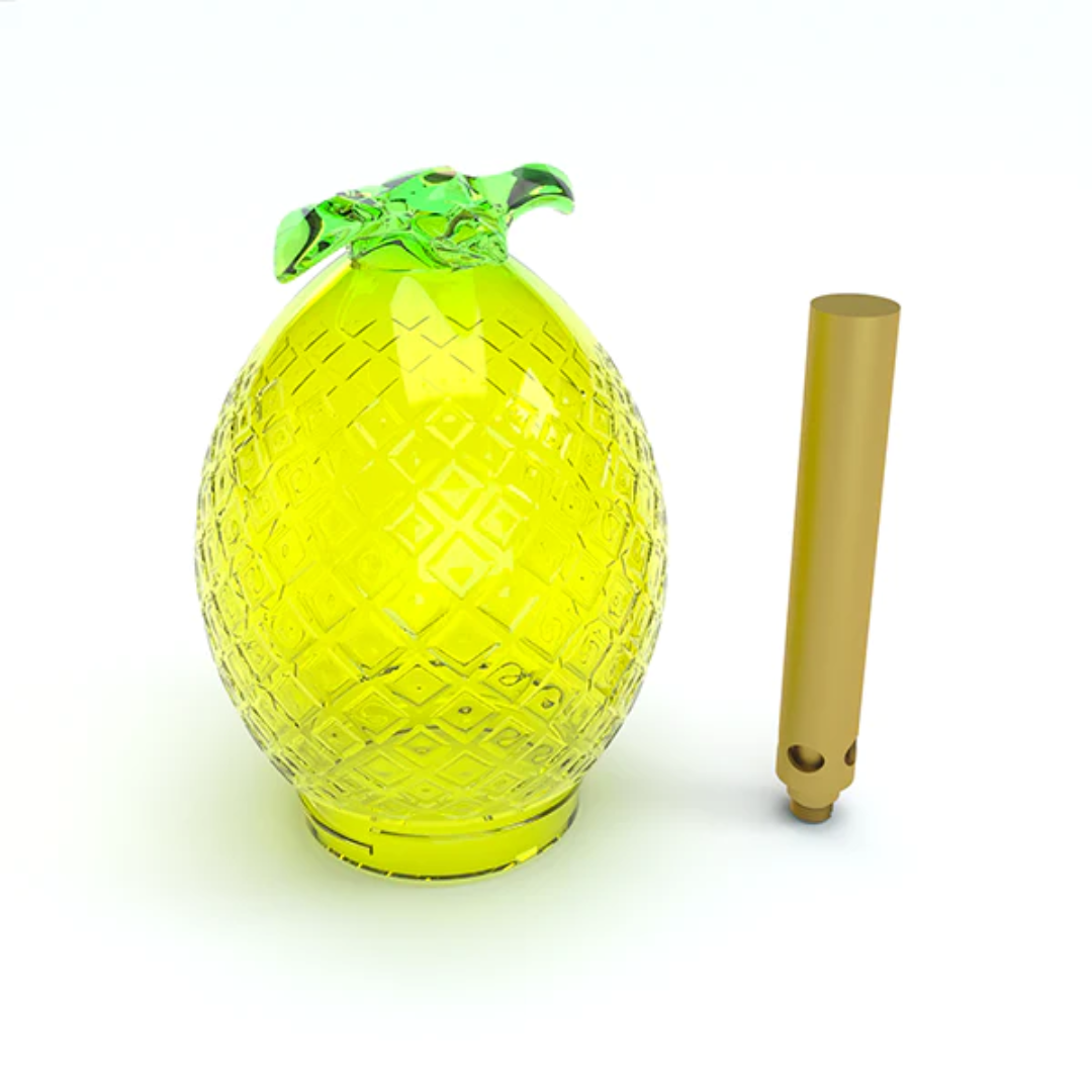 stundenglass single pineapple glass globe kompact