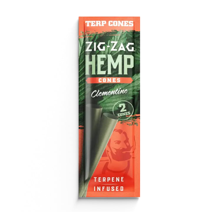 Zig-Zag Terpene-Infused Hemp Cones (Clementine)