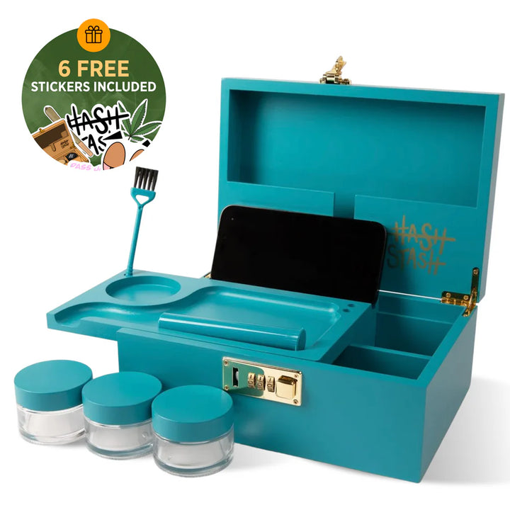 HashStash OG Stash Box (Teal)