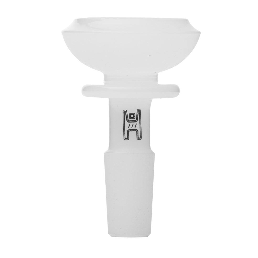 Human Grade 10mm Saucer Bowl (White)
