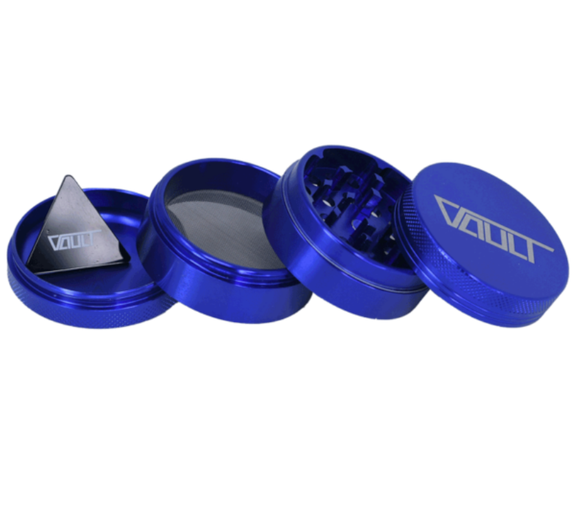 Vault 4-Piece Grinder 3" (Blue)