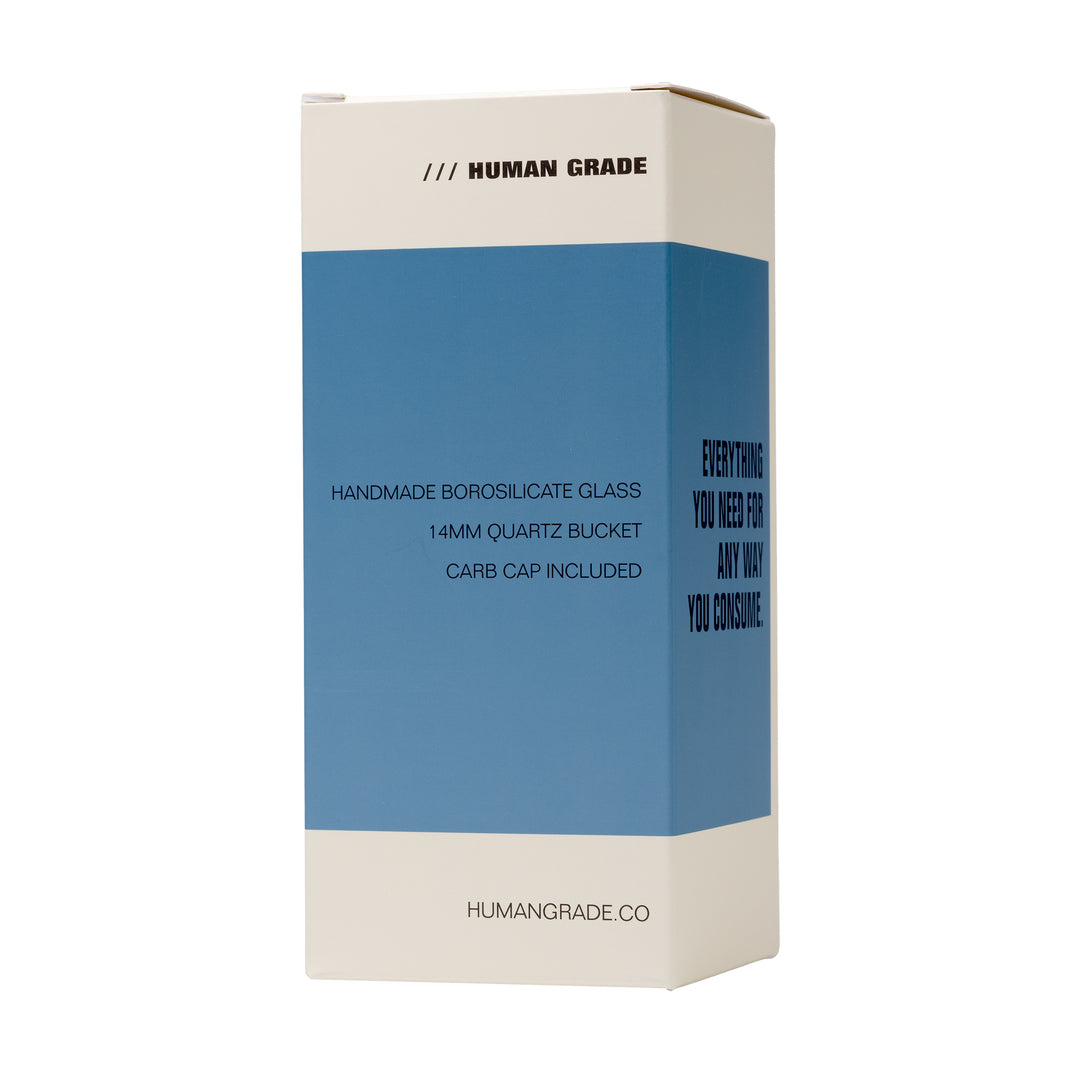 Human Grade 7" Swiss Dab Rig (Blue)