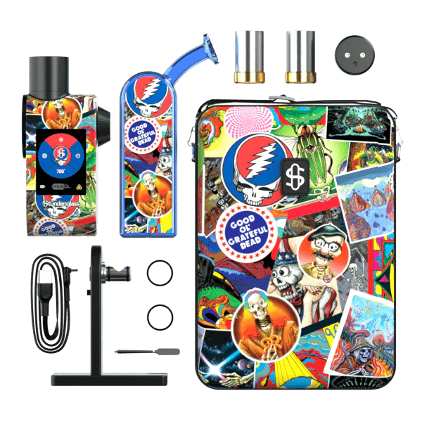 Grateful Dead Modul + Dok Deluxe Travel Set - Legacy Patchwork