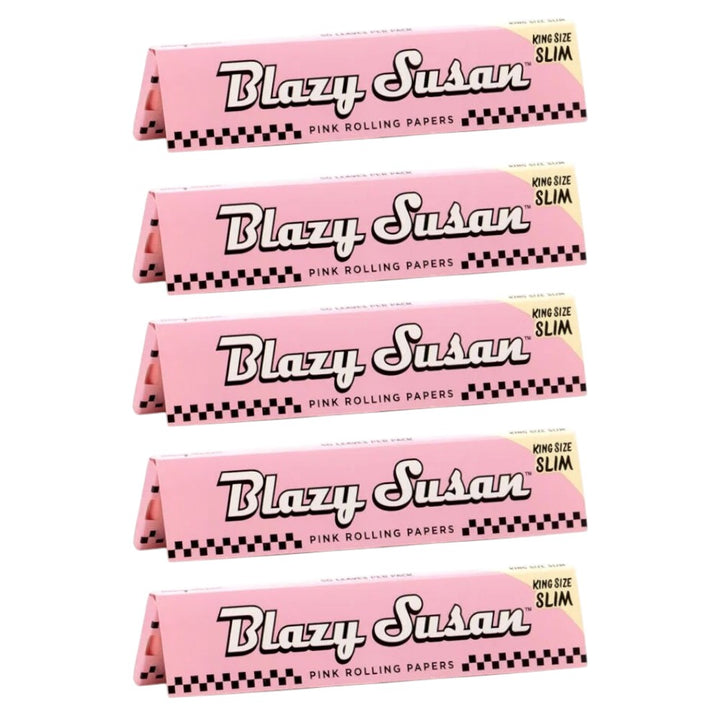 Blazy Susan Pink Rolling Papers (King Size Slim)