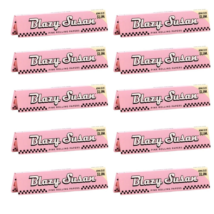 Blazy Susan Pink Rolling Papers (King Size Slim)