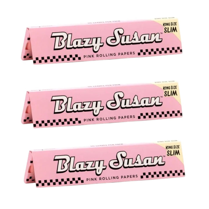 Blazy Susan Pink Rolling Papers (1 1/4" Size)