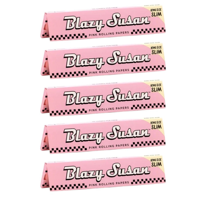 Blazy Susan Pink Rolling Papers (1 1/4" Size)
