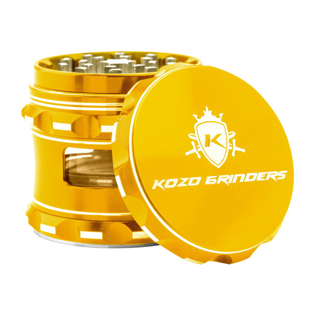 Kozo Grinder with Window 2.5" (Gold)
