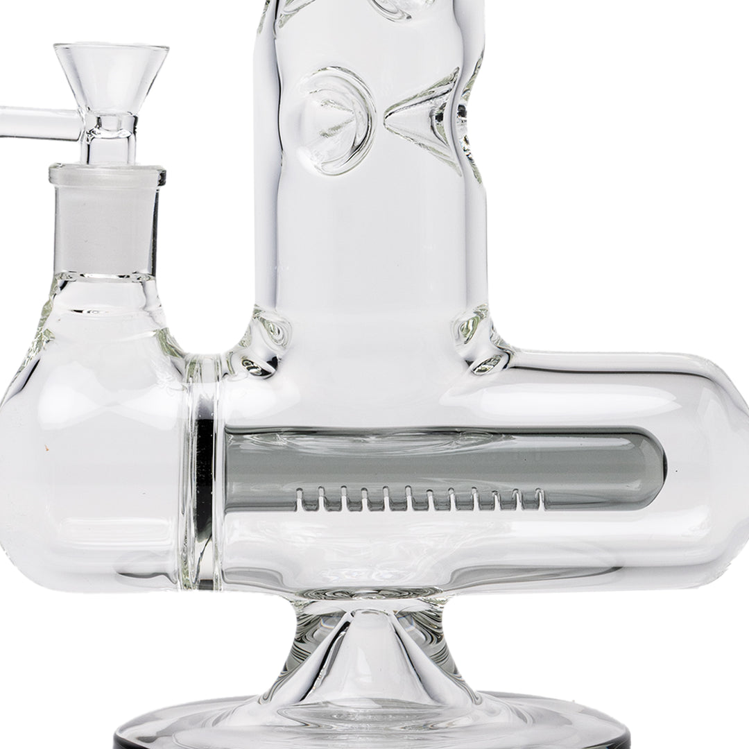 Human Grade 15.75" Inline Straight Tube (Smoke)