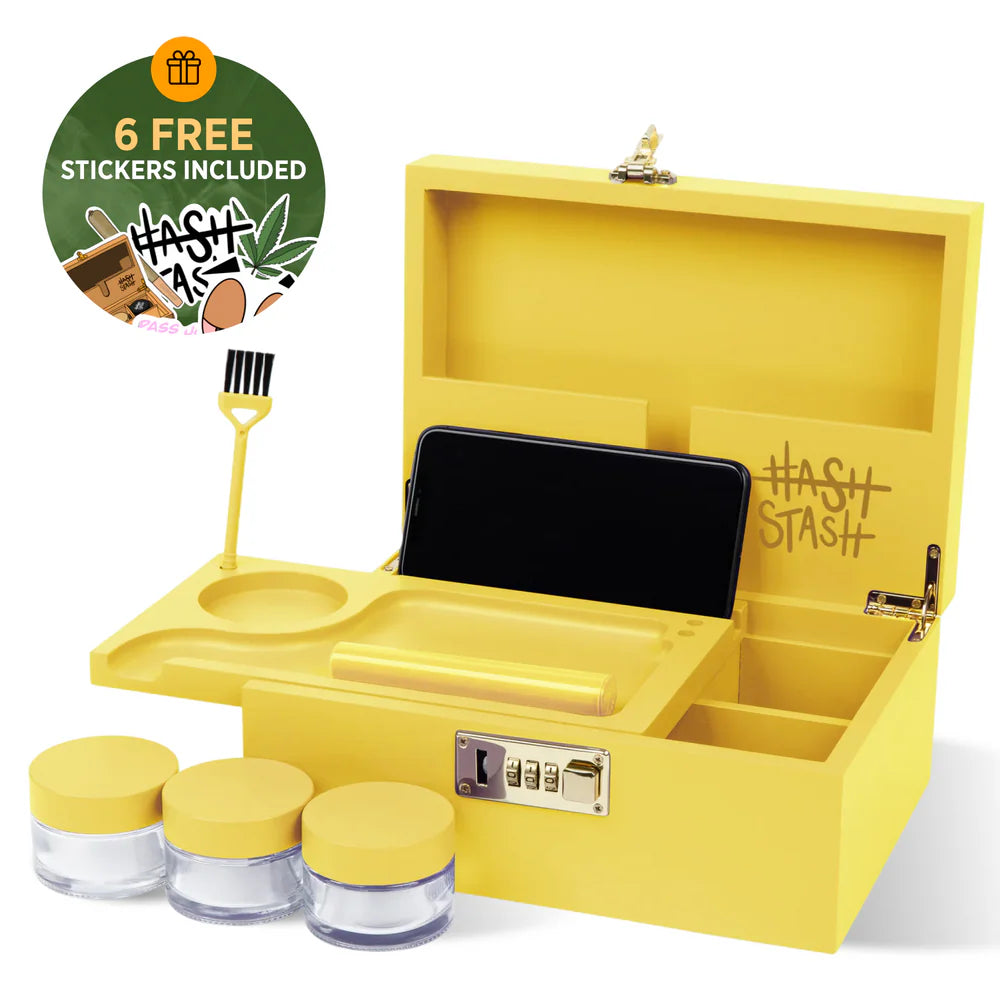 HashStash OG Stash Box (Yellow)