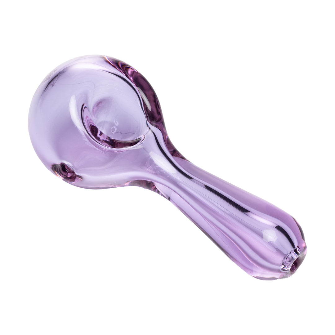 Human Grade Spoon Pipe Model A (Orange with Gold Fuming)