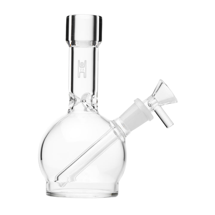 Human Grade 6" Ball Water Pipe (Clear)