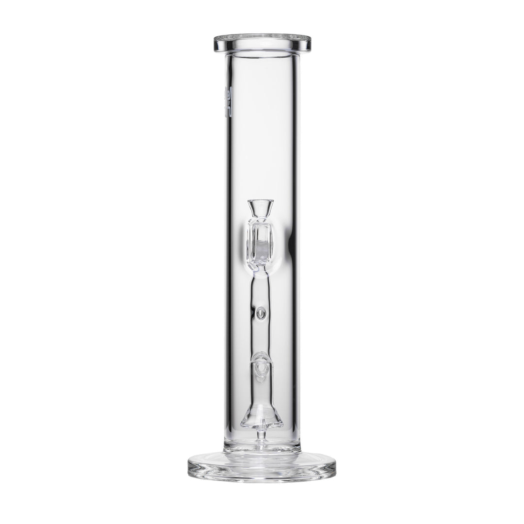 Human Grade 12" Straight Tube Water Pipe (Clear)