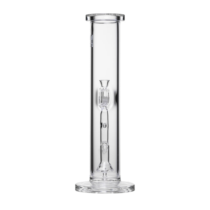 Human Grade 12" Straight Tube Water Pipe (Clear)